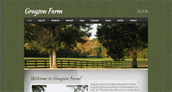 Desktop Screenshot of graysonfarm.net